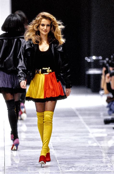 versace 1991 runway|versace runway prints.